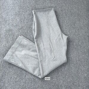 Everlane Pants Womens Large Gray Dream Kick Flare Ponte Pull-On Ankle Stretch